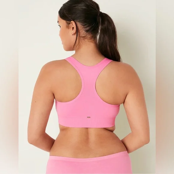 PINK Victoria's Secret Seamless Plunge Bralette - Picture 3 of 7